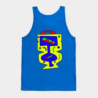 Bright Suitcase Totem Tank Top